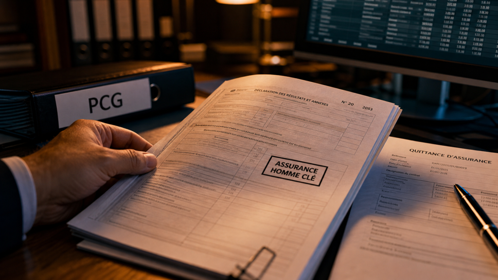 Assurance homme clé comptabilisation : primes et déductibilité fiscale