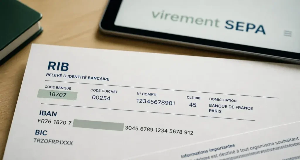 Code banque 18707 Banque Populaire Val de France sur RIB