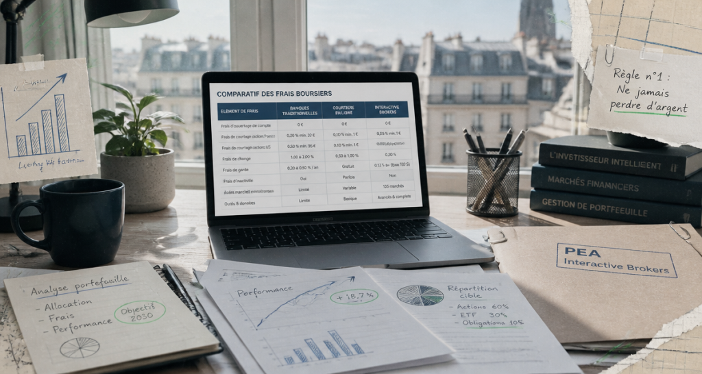 PEA Interactive Brokers frais et transfert