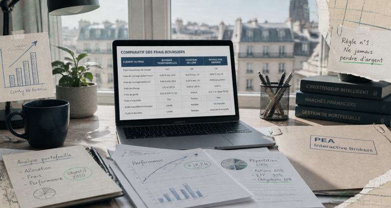 PEA Interactive Brokers frais et transfert