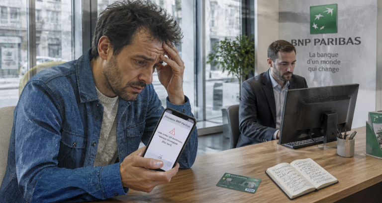 problème bnp paribas aujourd hui client banque