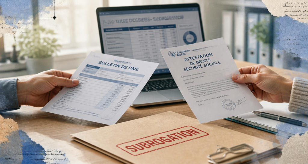 subrogation avantage et inconvénient paie