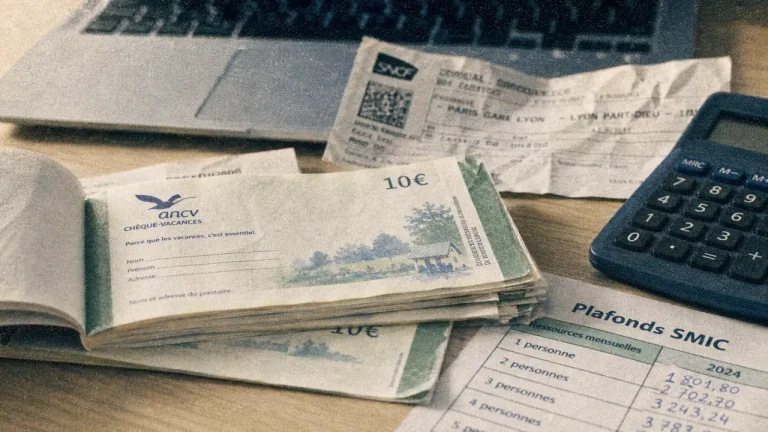 Chèques-vacances profession liberale : plafonds SMIC et commande ANCV