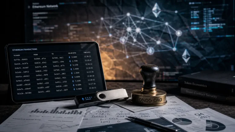 Crypto ondo : tokenisation d’actifs réels sur la blockchain Ethereum