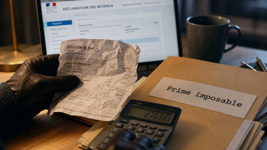 Imposition sur les primes : primes imposables et déclaration