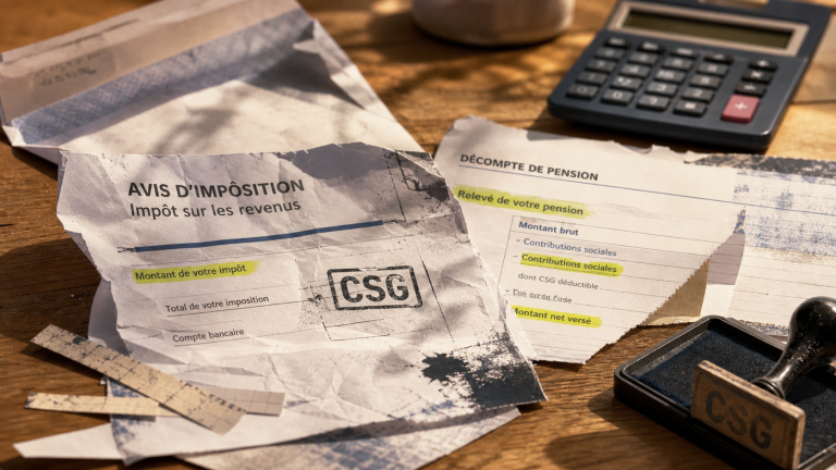Retraites 2026 : augmentation CSG, changement de tranche et baisse de pension nette