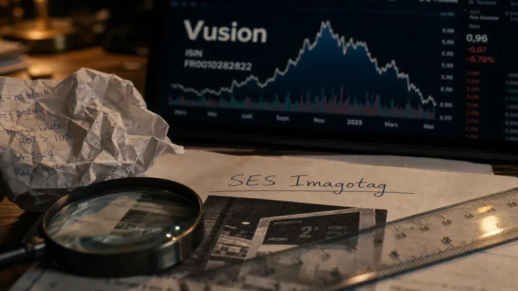 ses imagotag bourse : graphique et risques avant achat