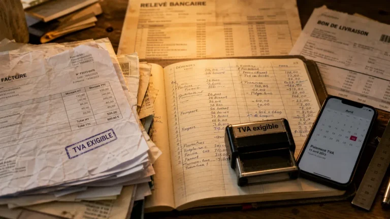 tva exigible : déclarer biens, services et acomptes (calendrier)
