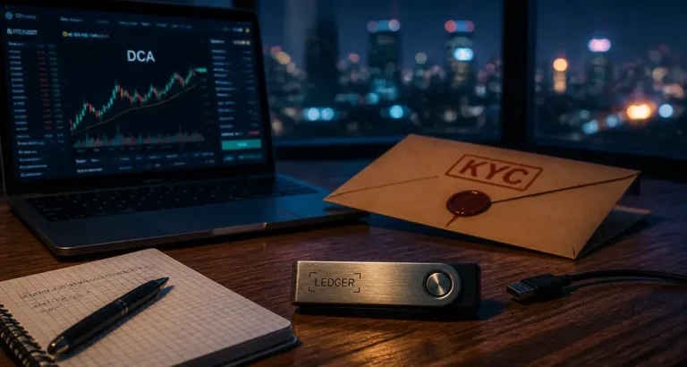 Acheter des bitcoin : DCA, KYC, hardware wallet sécurisé