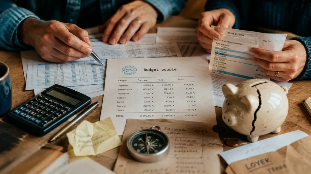 Couple budget : comparer 50/50, prorata ou compte conjoint