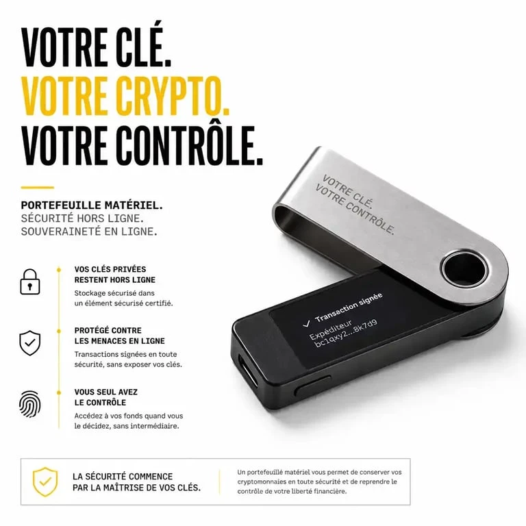 Sécurisation de vos actifs après avoir acheté des Bitcoin avec un hardware wallet