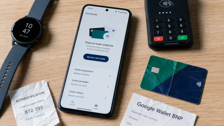 Google Wallet BNP Paribas : ajouter une carte sur smartphone Android