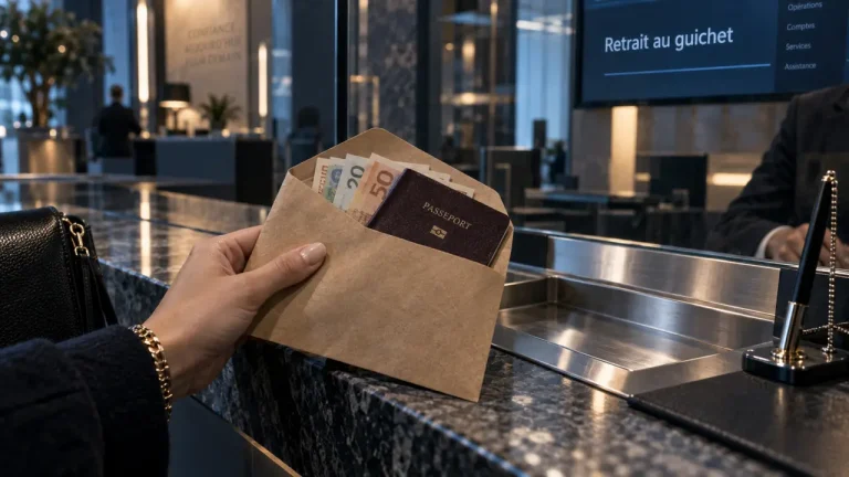 Banque Populaire : retrait maximum au guichet, enveloppe et passeport