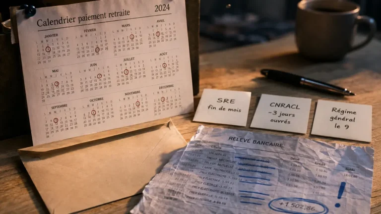 Calendrier paiement retraite fonctionnaire 2024 : dates fin de mois
