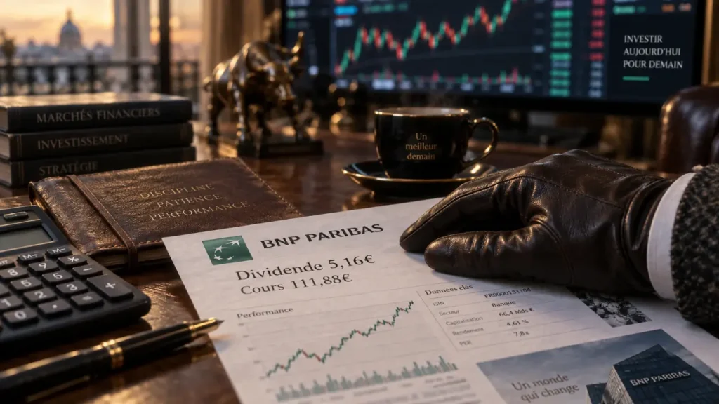 Faut il vendre ses actions BNP Paribas à 111,88 € : dividende 5,16 €