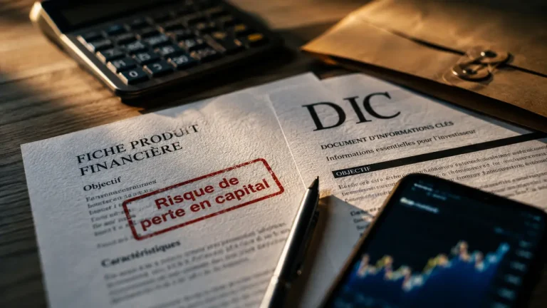 Livret bourse investissement : risque de perte en capital