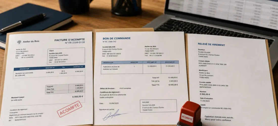 Acomptes versés 4091 et TVA : erreurs à éviter
