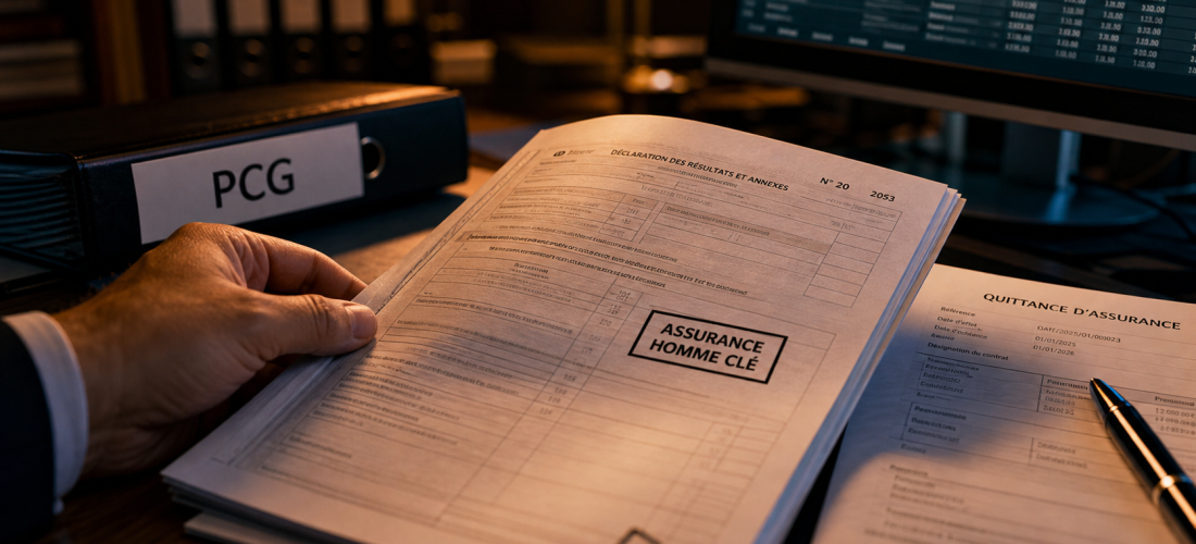 Assurance homme clé comptabilisation : primes et déductibilité fiscale