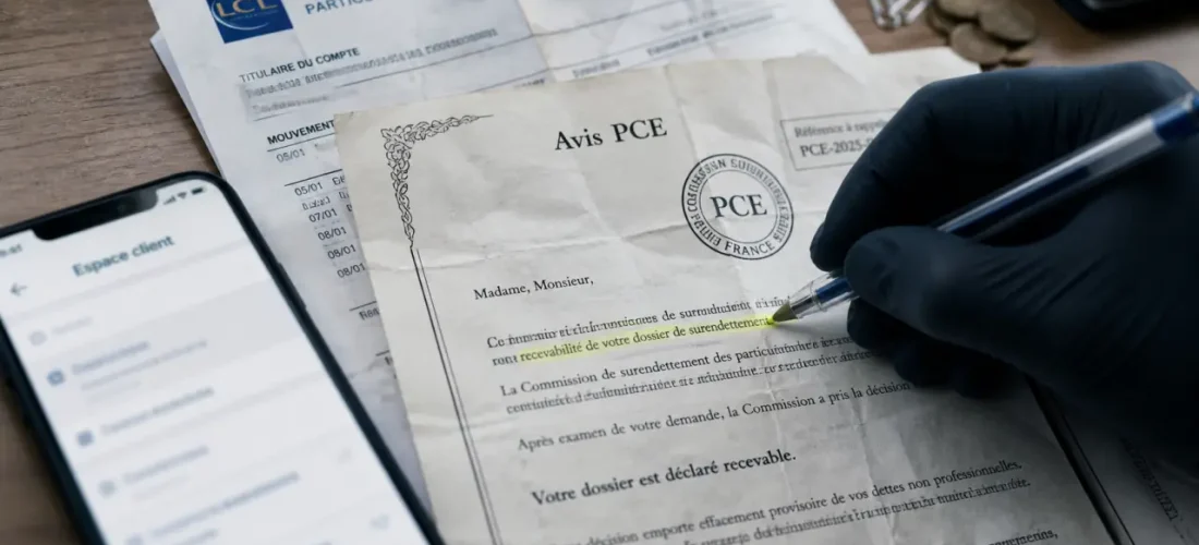 Avis de PCE LCL : blocage de compte, droits du client et recours