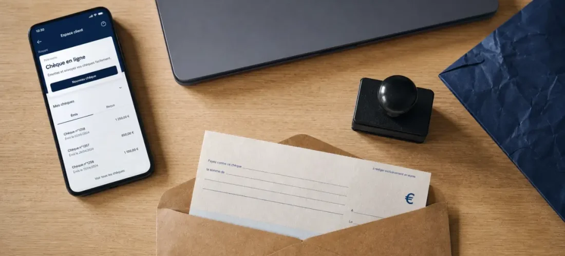 Chèque en ligne : demander et émettre un paiement sécurisé