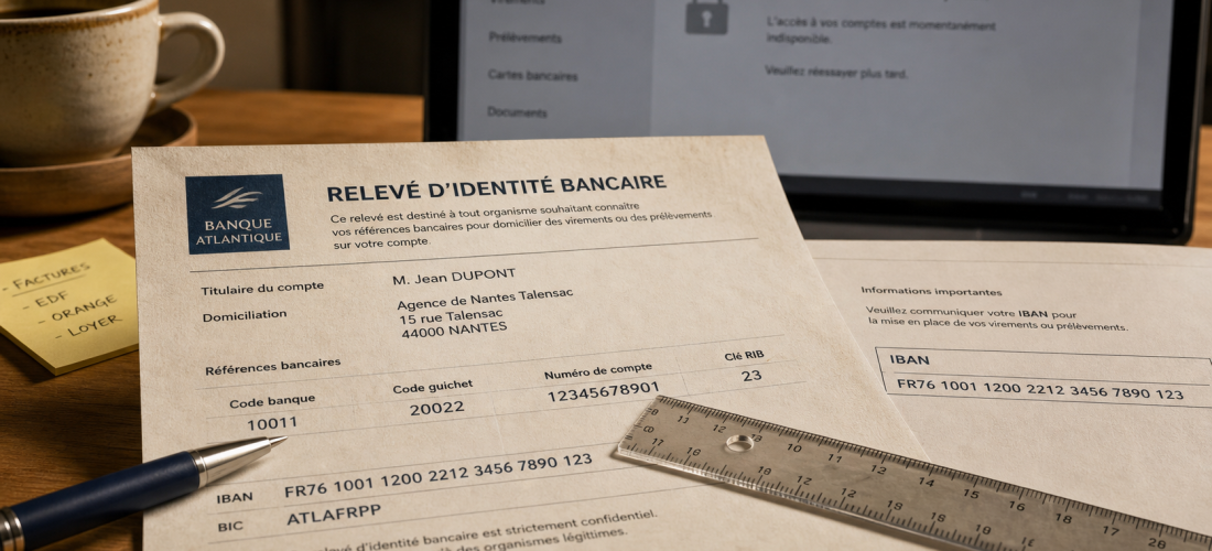 Code banque 10011 sur RIB : identification et validité