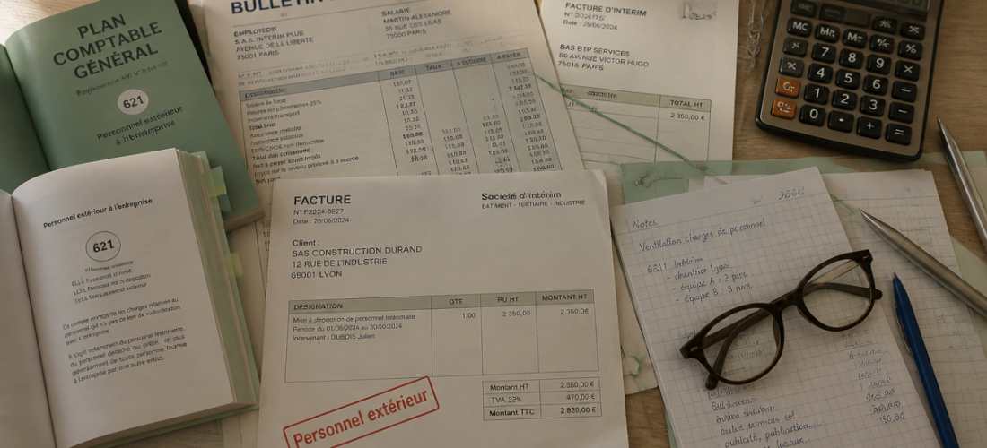compte 621 documents personnel extérieur