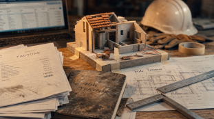 Compte 704 : travaux bâtiment, factures et comptabilité sans erreur