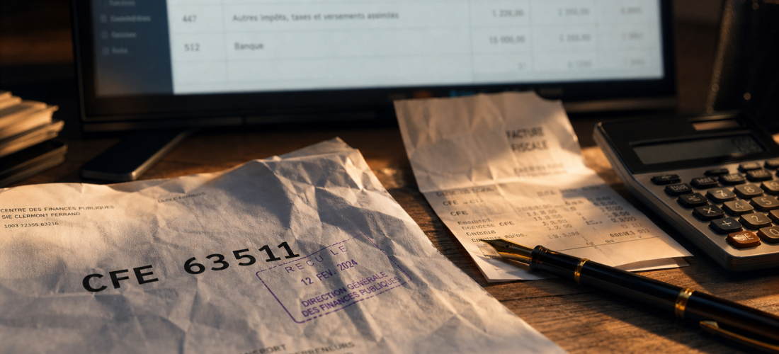 Compte comptable cfe 63511 et 447 : écritures comptables à passer