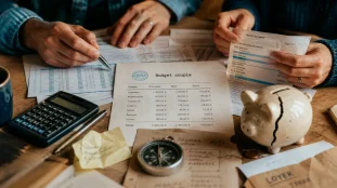 Couple budget : comparer 50/50, prorata ou compte conjoint