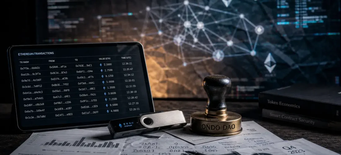 Crypto ondo : tokenisation d’actifs réels sur la blockchain Ethereum