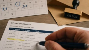 Dates de valeur banque : décalage qui déclenche des agios