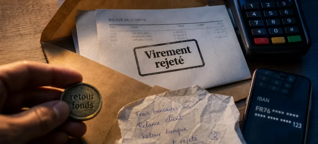 Délai retour virement compte clôturé : fonds sous 15 jours, rejet bancaire