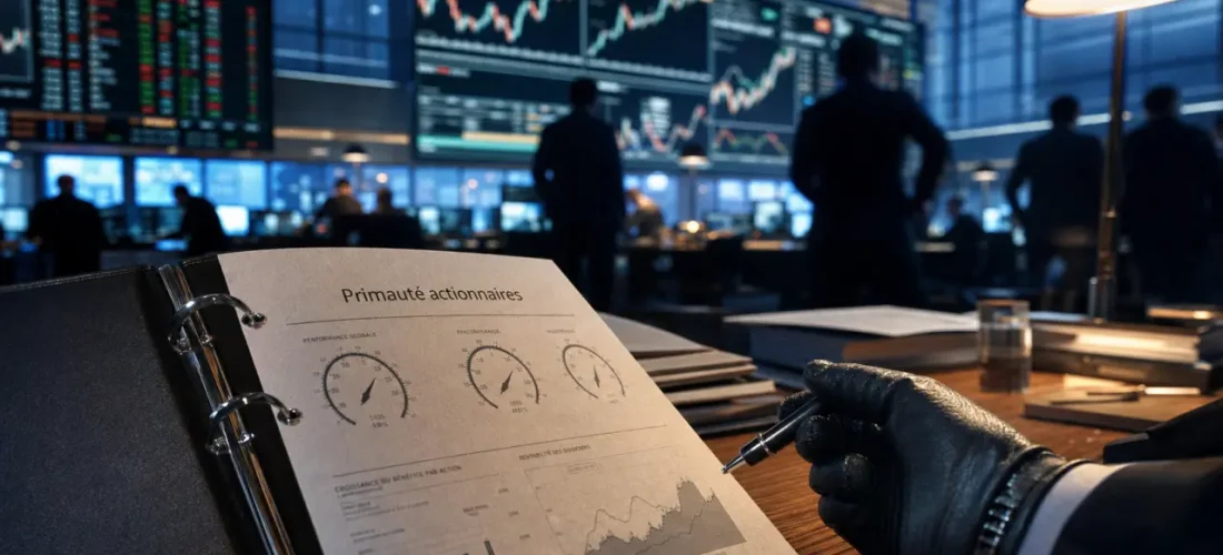 Entreprise anglo saxonne : salle de marché, Bourse, performance, flexibilité
