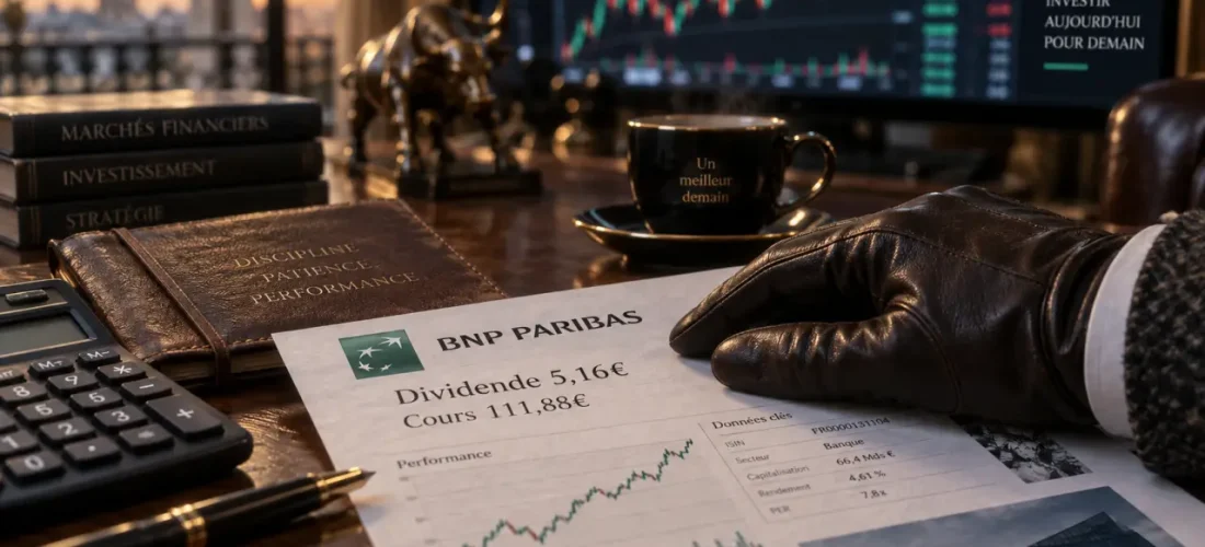Faut il vendre ses actions BNP Paribas à 111,88 € : dividende 5,16 €