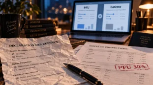 Fiscalité CTO : flat tax 30% ou barème progressif
