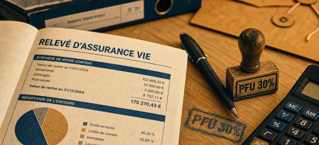 flat taxe assurance vie : 30% et seuils à 8 ans, 150 000 €