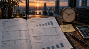 Investir sur une entreprise : horizon 5 ans sur un dossier d’investissement
