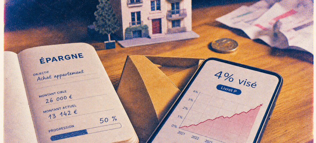 livret p et immobilier fractionné : 4% visé