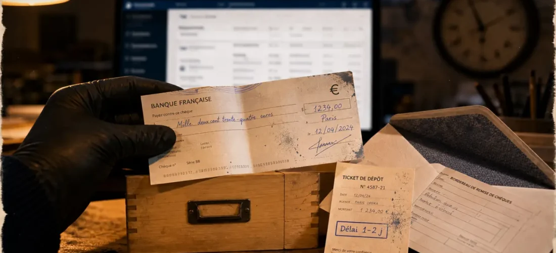 Mon cheque n'est toujours pas encaissé Credit Agricole : délais réels et démarches