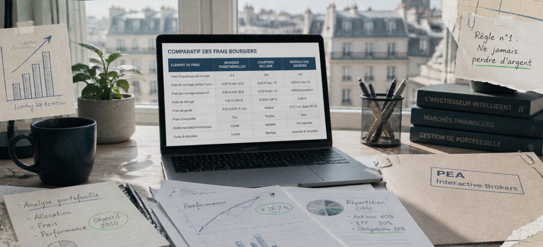PEA Interactive Brokers frais et transfert