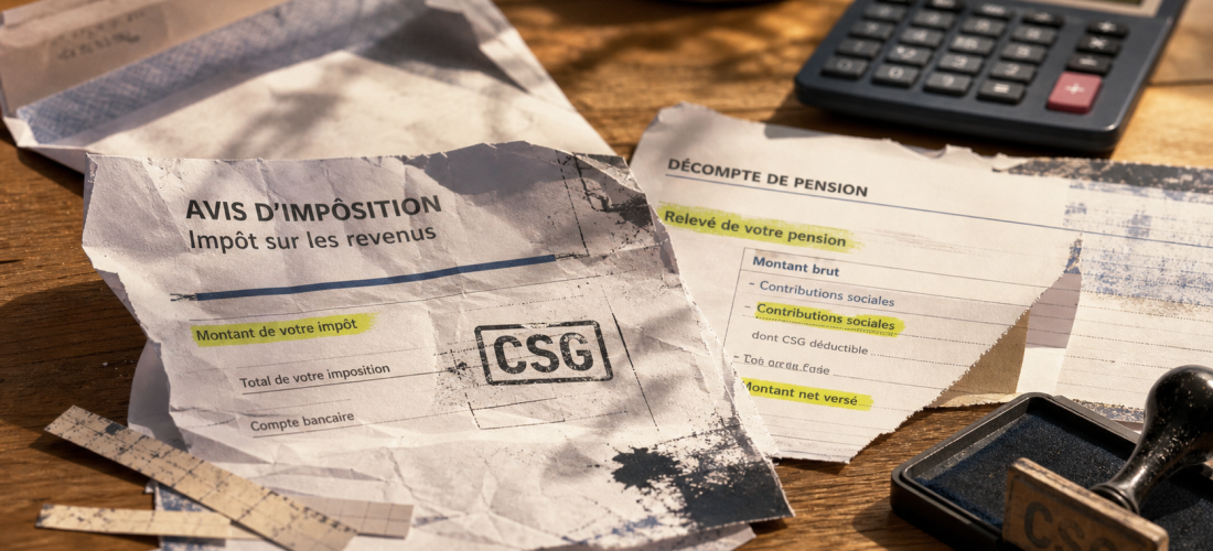 Retraites 2026 : augmentation CSG, changement de tranche et baisse de pension nette