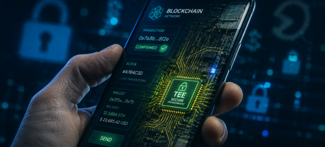 telephone solana securite materielle puce blockchain