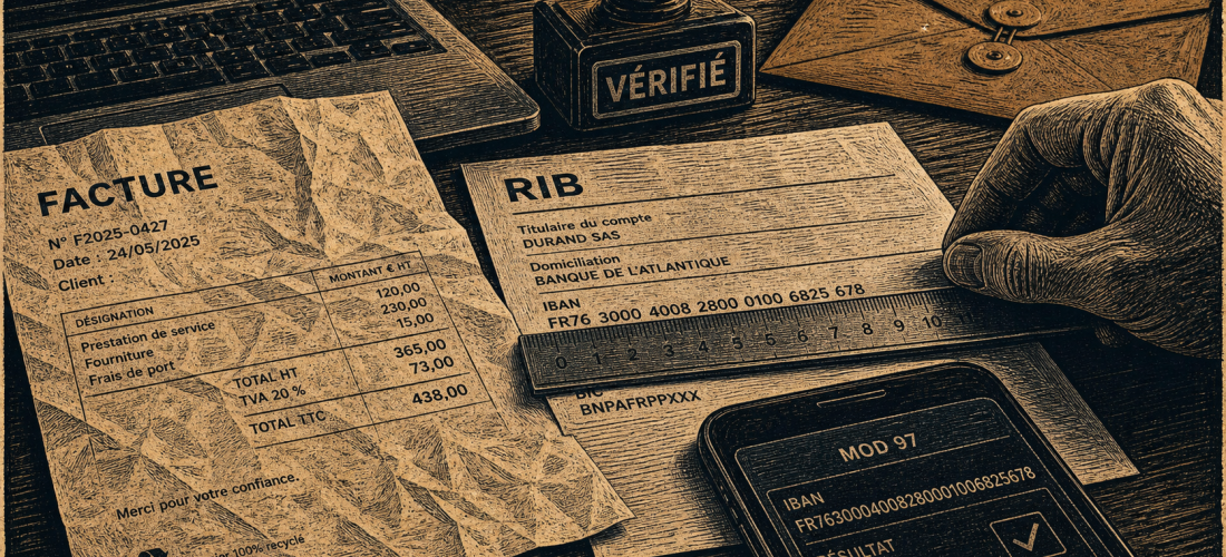 Verifier un rib : contrôle IBAN et MOD 97 contre fraude au virement